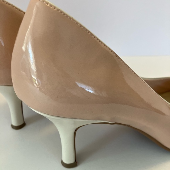 East 5th Women’s Peep Toe Pumps, Size 9 1/2 M, Champagne Pink, 3” heels. - Picture 3 of 8